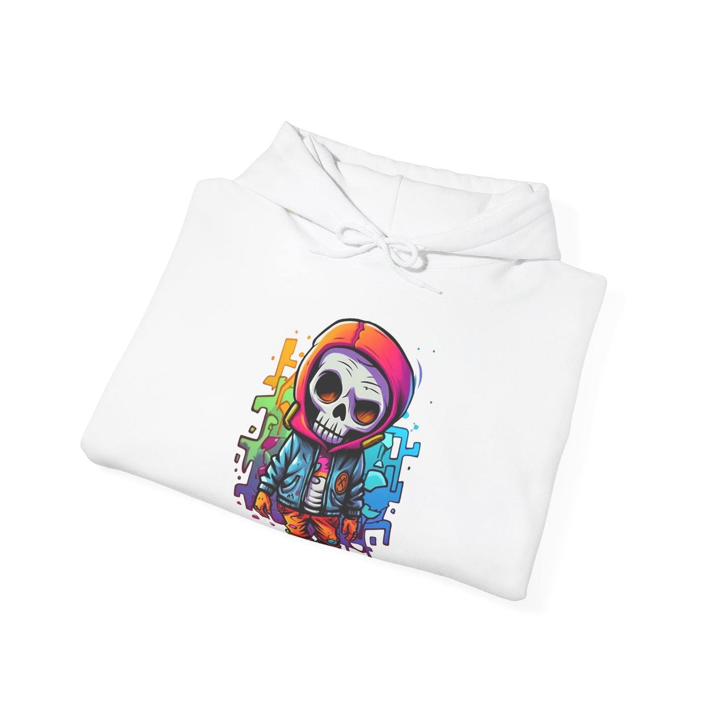 Graffiti Skullboy 6 Unisex Heavy Blend™ Hooded Sweatshirt