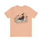 It's a good day to read a book Unisex Jersey Short Sleeve Tee