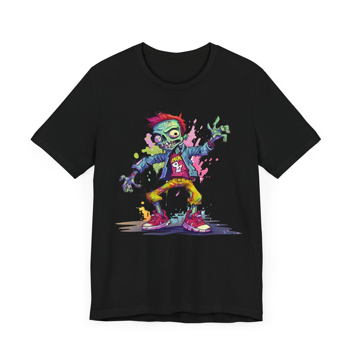 Graffiti Zombie 3 Unisex Jersey Short Sleeve Tee