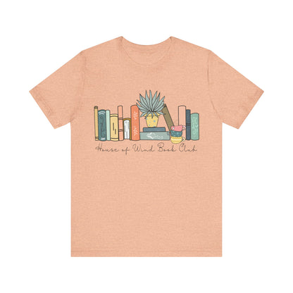House of wind book club Unisex Jersey Short Sleeve Tee