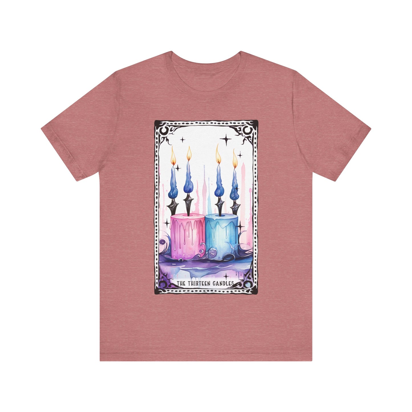The Thirteen Candles Jersey unisex tee, Halloween Graphic Tee, Spooky Shirt, Trick or Treat Tee, Halloween Costume, Festive Gift