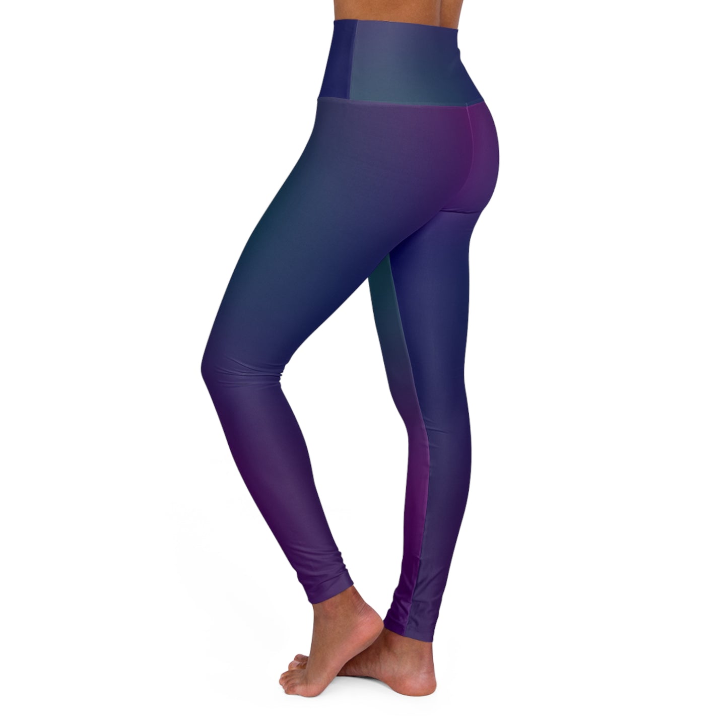 Jewel Tone High Waisted Yoga Leggings