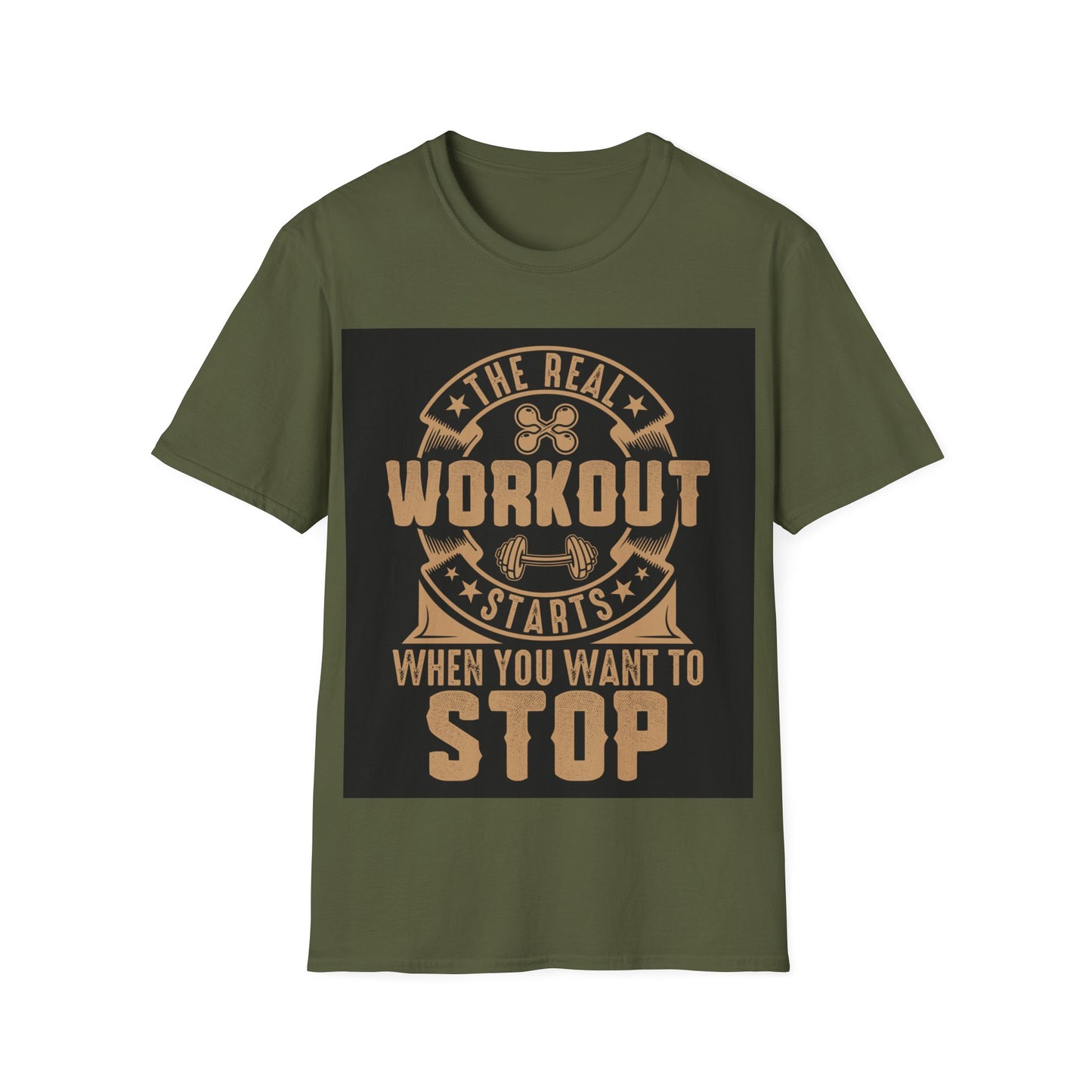 The Real Workout Unisex Softstyle T-Shirt