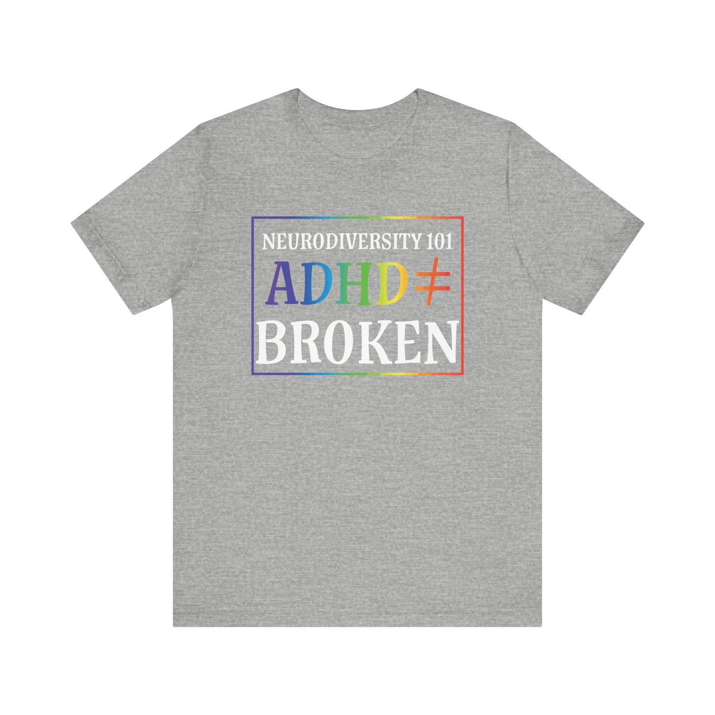 Neurodiversity 101 Unisex Jersey Short Sleeve Tee