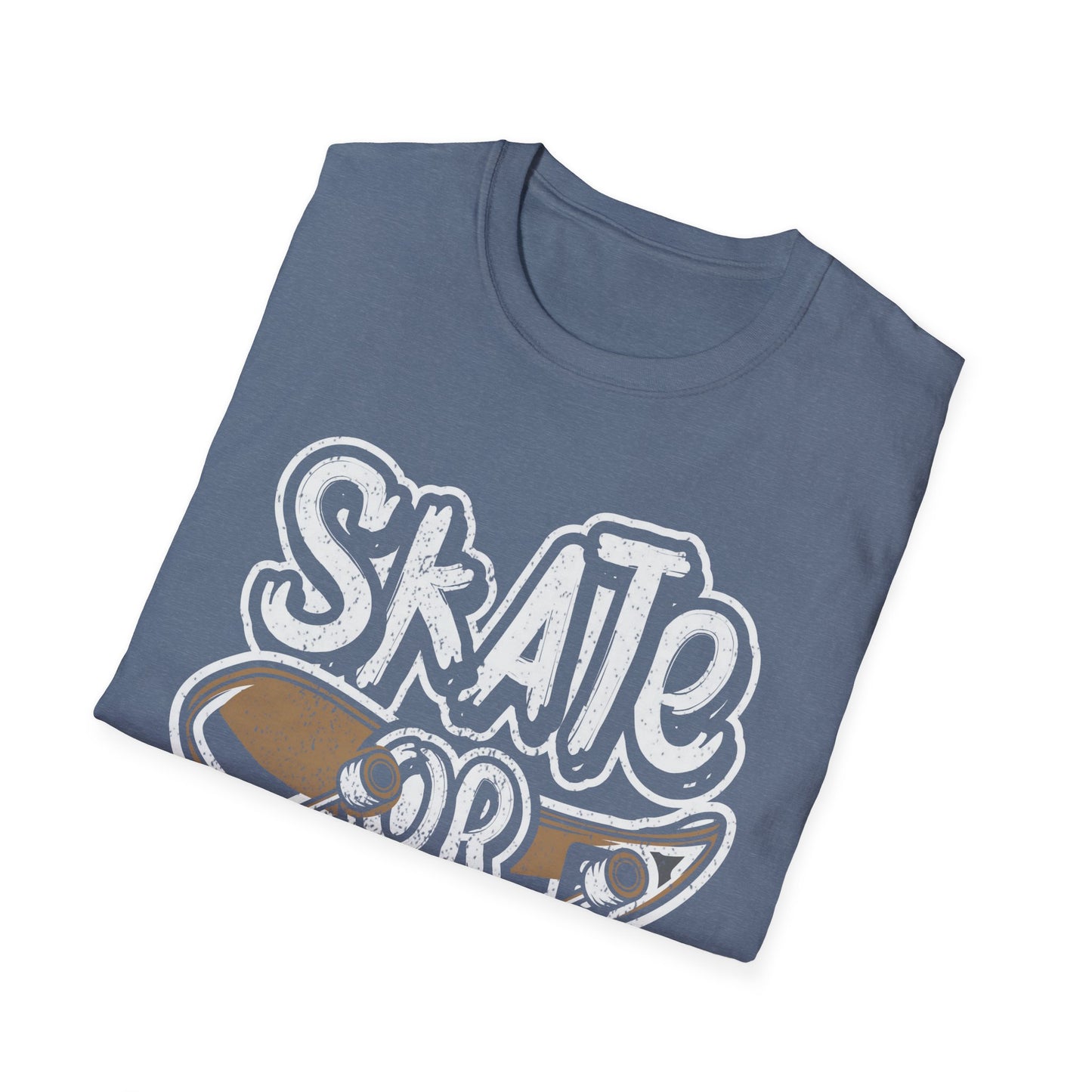 Skate Or Die Unisex Softstyle T-Shirt