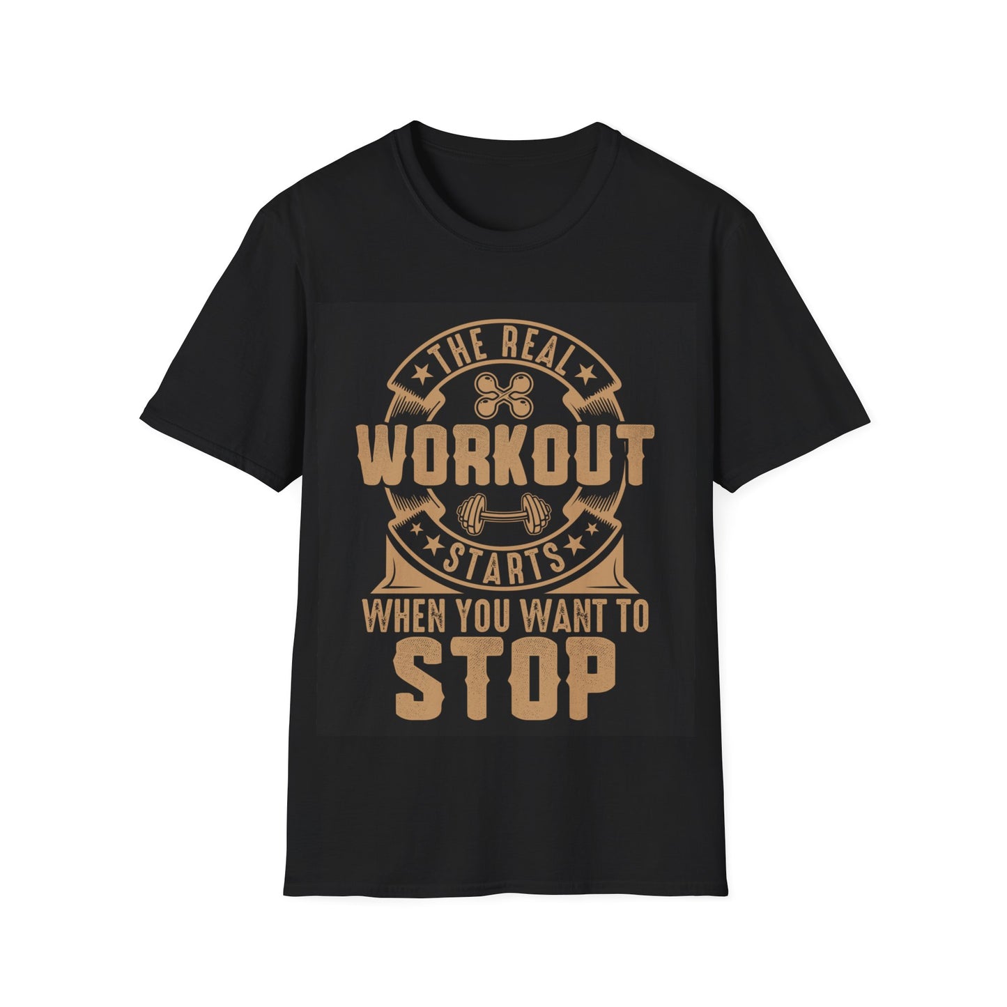 The Real Workout Unisex Softstyle T-Shirt