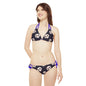 Black Skull Strappy Bikini Set