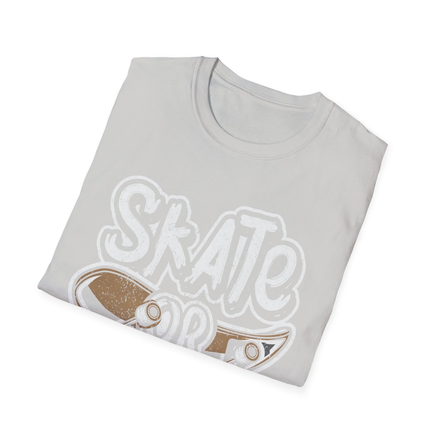Skate Or Die Unisex Softstyle T-Shirt
