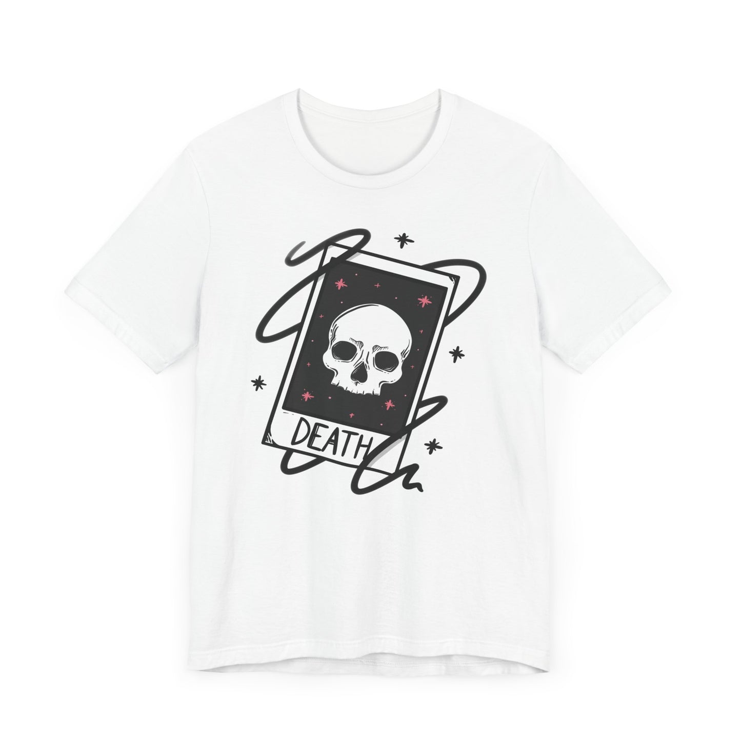 Death Tarot Card Unisex Jersey Short Sleeve Tee