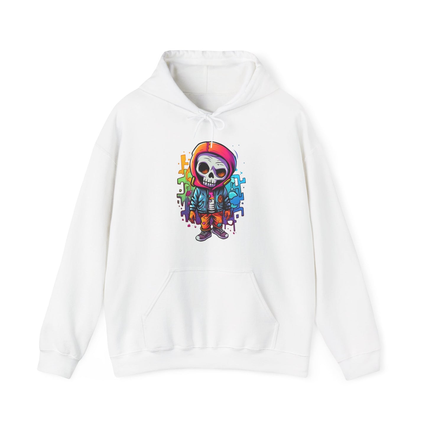 Graffiti Skullboy 6 Unisex Heavy Blend™ Hooded Sweatshirt