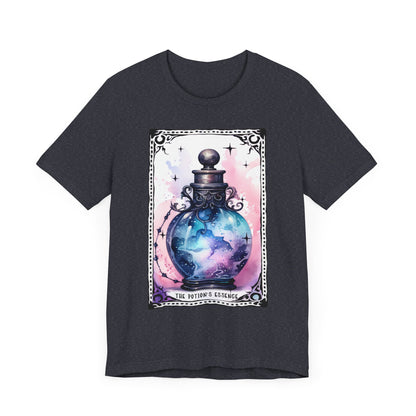 The Potion's Essence Jersey unisex tee, Halloween Graphic Tee, Spooky Shirt, Trick or Treat Tee, Halloween Costume, Festive Gift