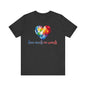 Love needs no words Unisex Jersey Short Sleeve Tee