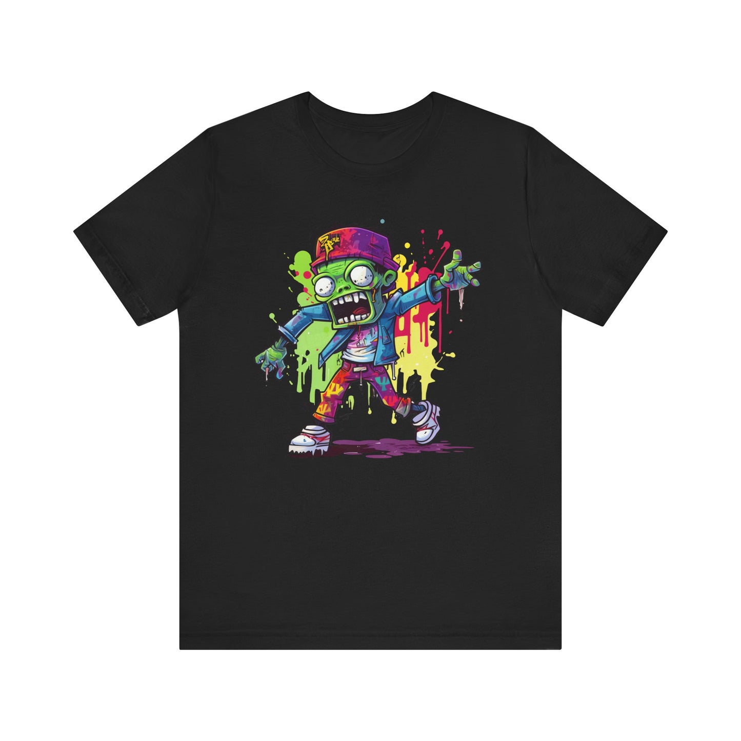 Graffiti Zombie 9 Unisex Jersey Short Sleeve Tee