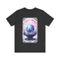 The Crystal Ball of Secrets Jersey unisex tee, Halloween Graphic Tee, Spooky Shirt, Trick or Treat Tee, Halloween Costume, Festive Gift