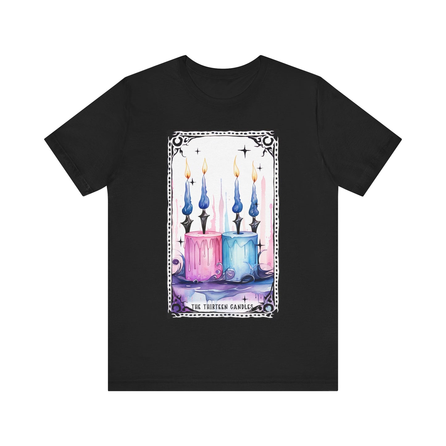 The Thirteen Candles Jersey unisex tee, Halloween Graphic Tee, Spooky Shirt, Trick or Treat Tee, Halloween Costume, Festive Gift