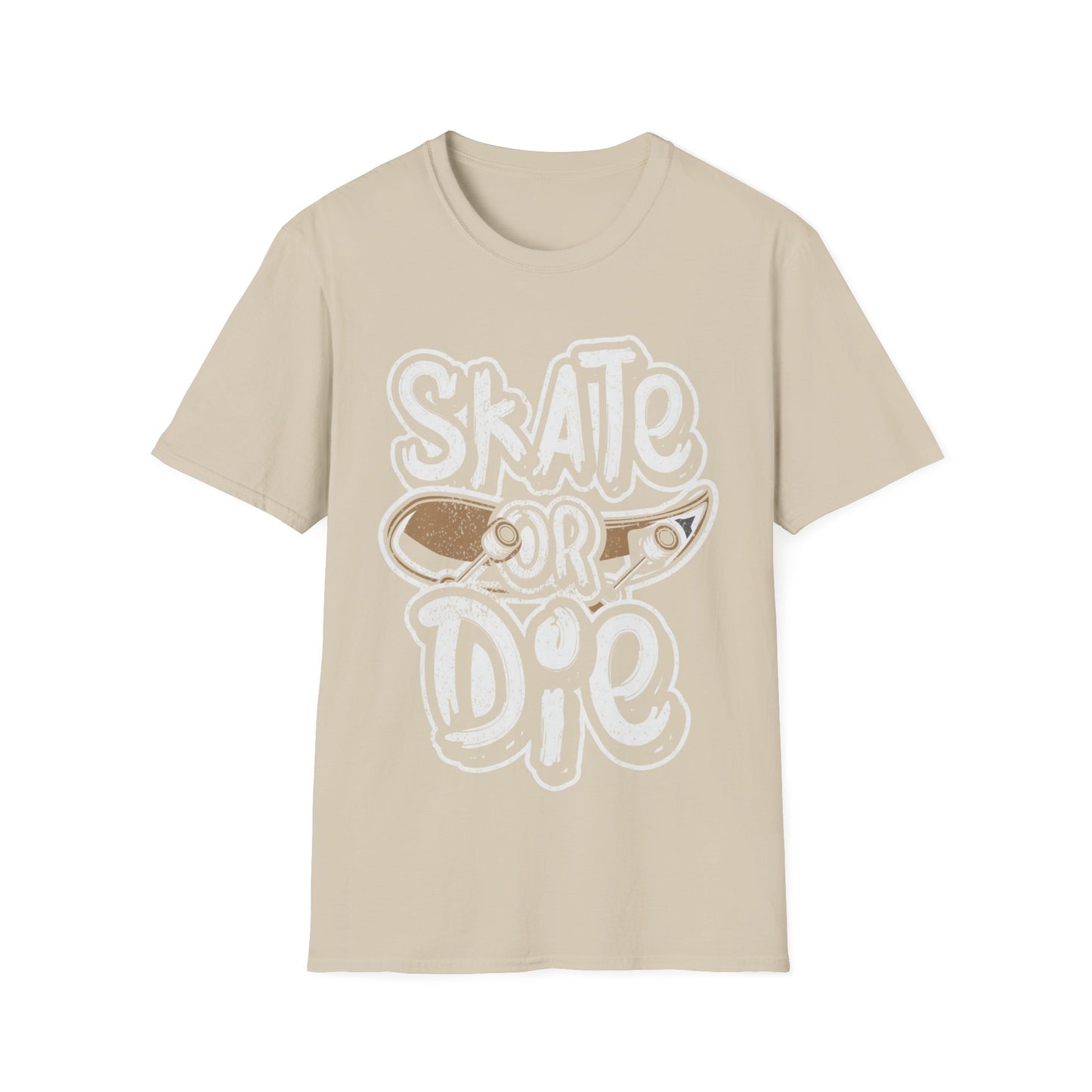 Skate Or Die Unisex Softstyle T-Shirt