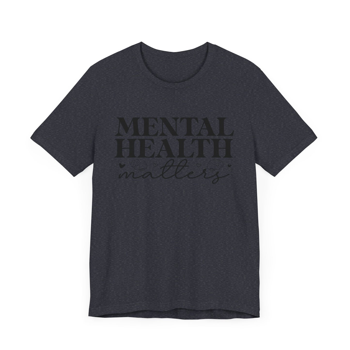 Mental health matters 2 Unisex Jersey Short Sleeve Tee