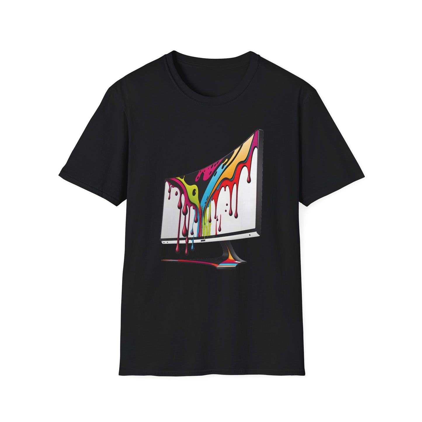 Gaming Monitor Unisex Softstyle T-Shirt