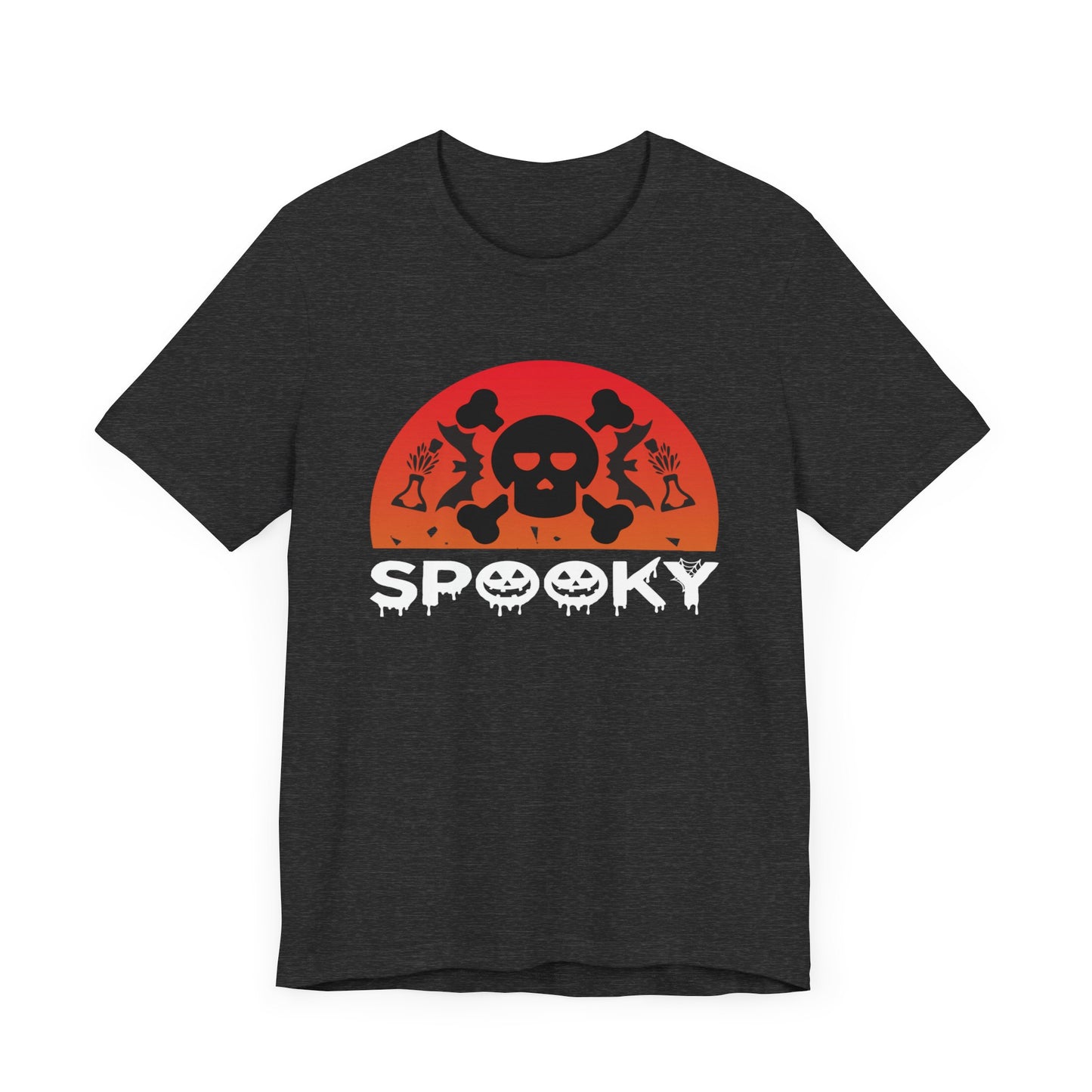 Spooky Jersey unisex tee, Halloween Graphic Tee, Spooky Shirt, Trick or Treat Tee, Halloween Costume, Festive Gift