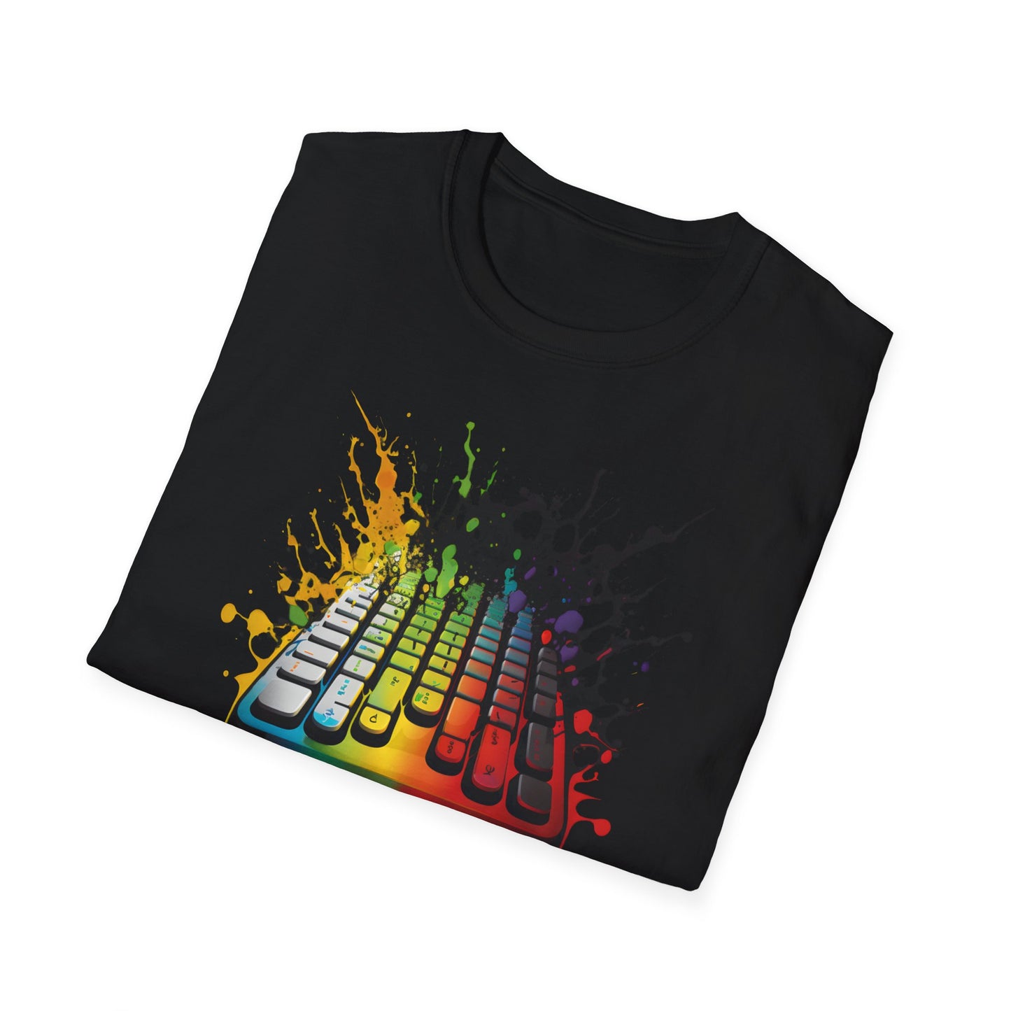 Gaming Keyboard Unisex Softstyle T-Shirt