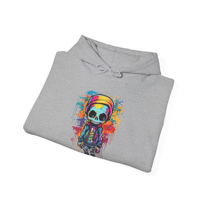 Graffiti Skullboy 5 Unisex Heavy Blend™ Hooded Sweatshirt