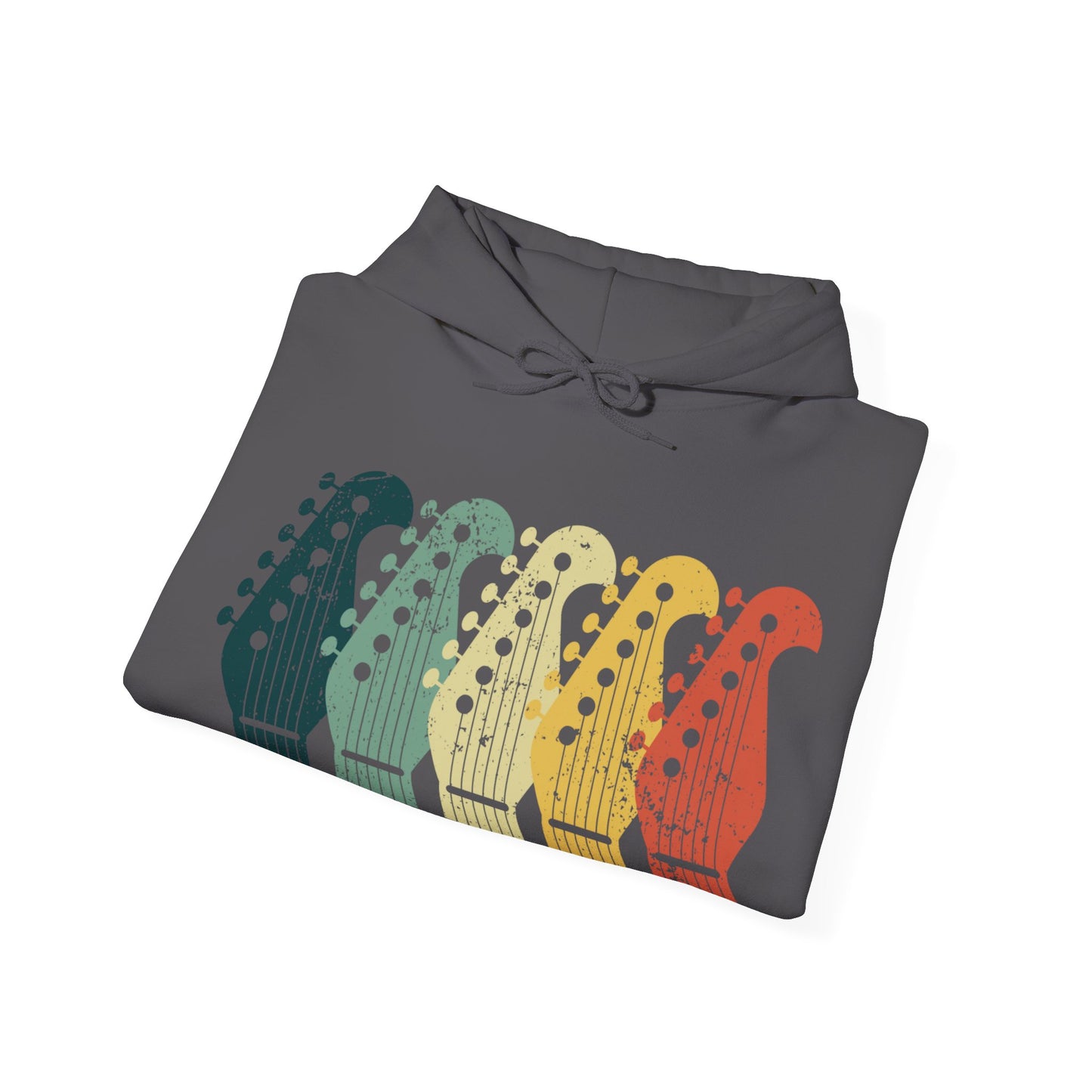 Guitar Headstocks Unisex Heavy Blend™ Hooded Sweatshirt