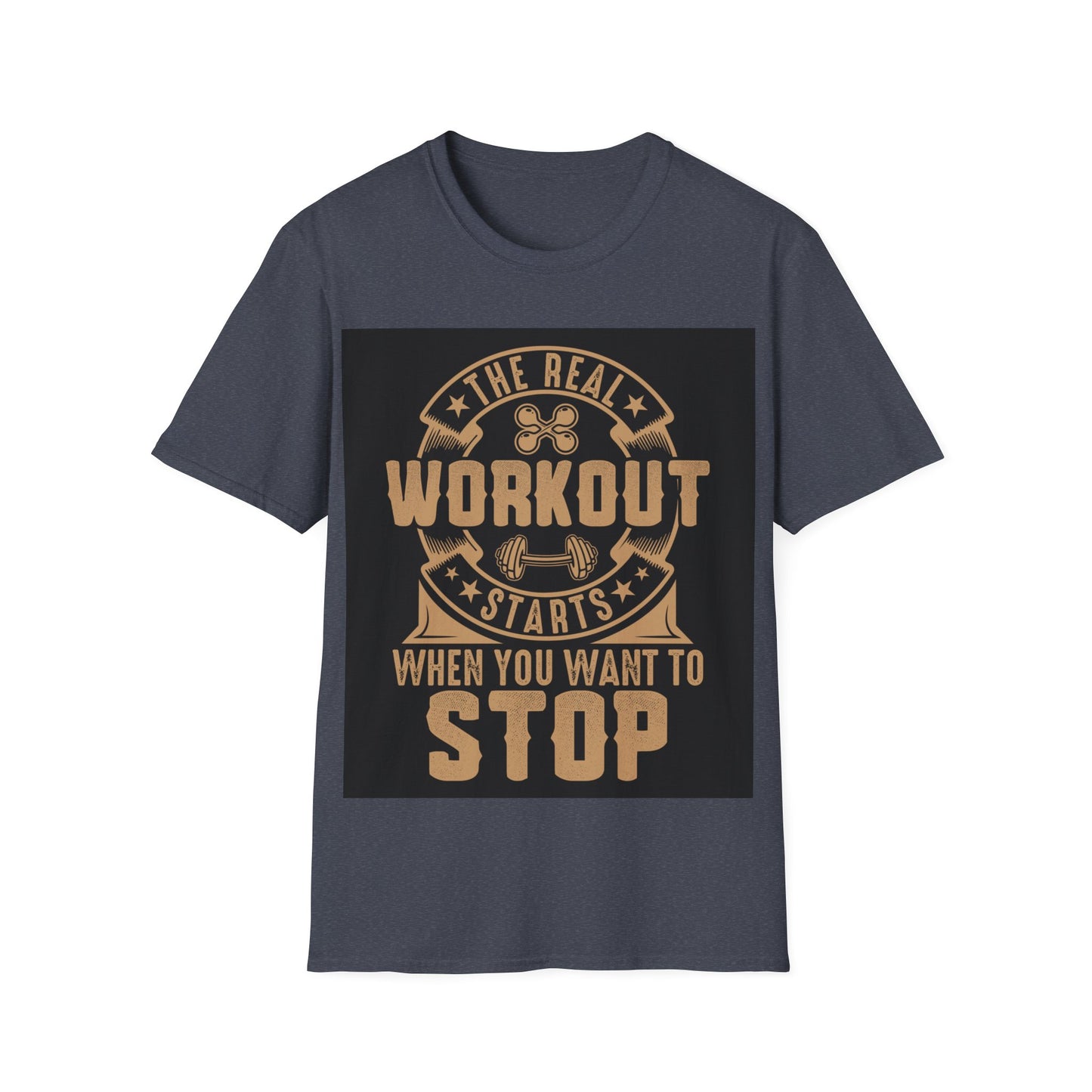 The Real Workout Unisex Softstyle T-Shirt