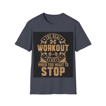 The Real Workout Unisex Softstyle T-Shirt