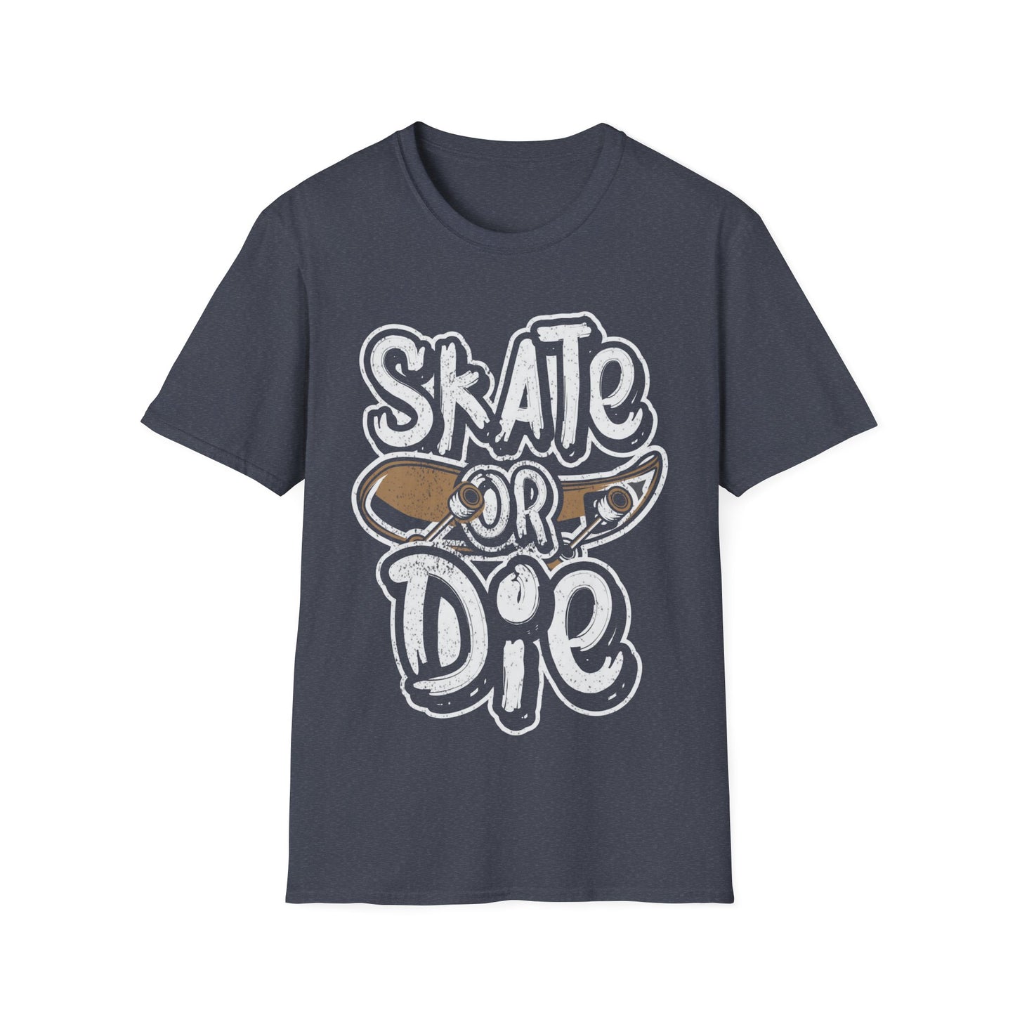 Skate Or Die Unisex Softstyle T-Shirt