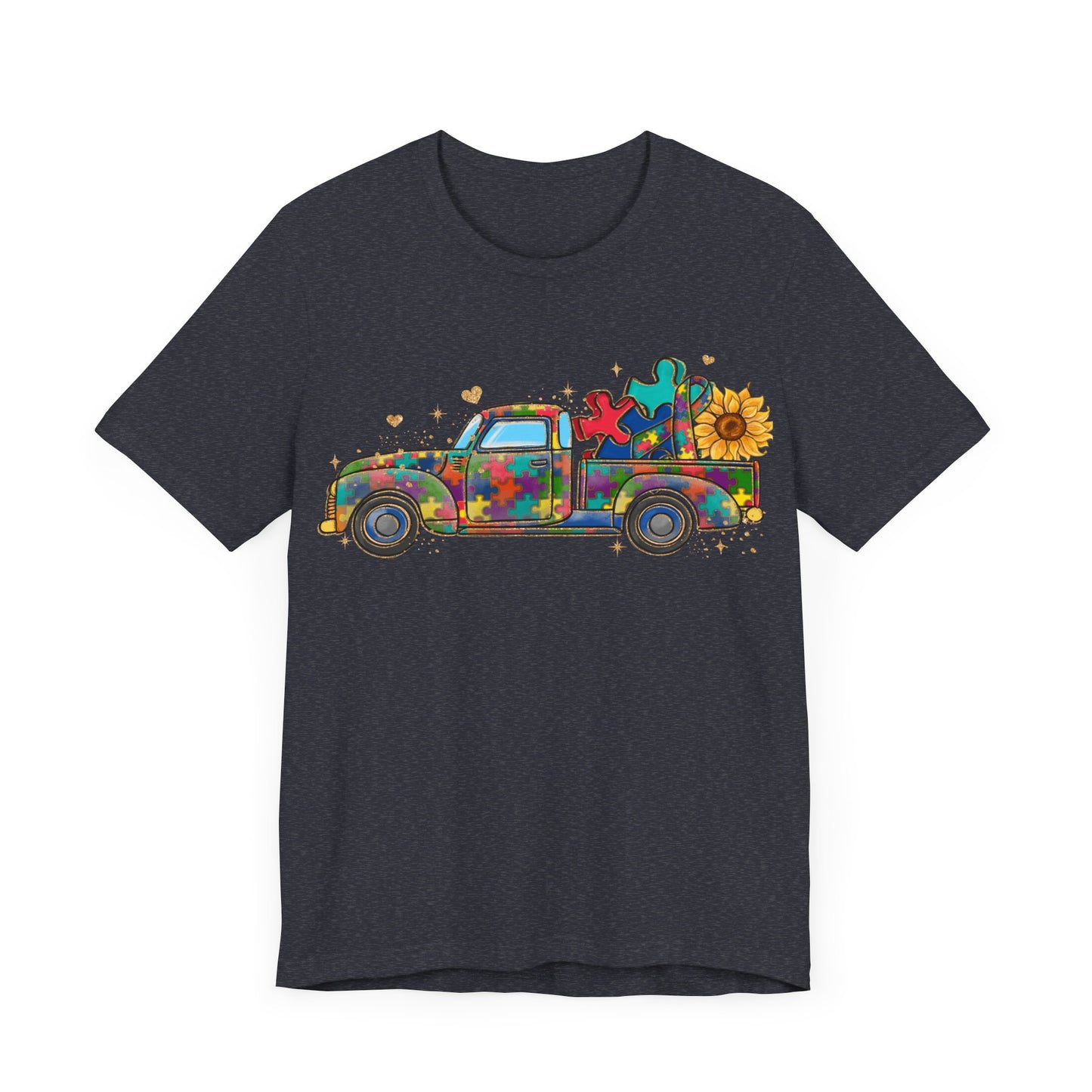 Neurodiversity classic truck Jersey Short Sleeve Tee