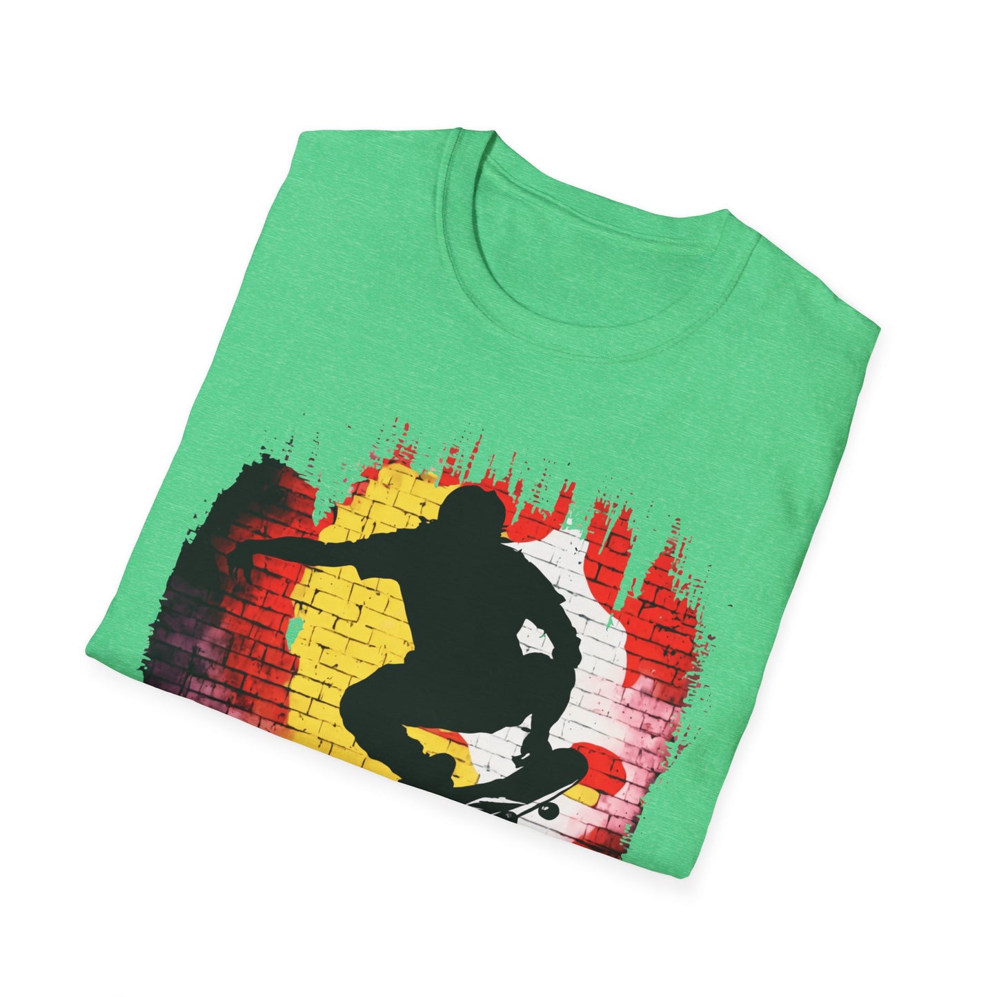 Graffiti Skate Unisex Softstyle T-Shirt