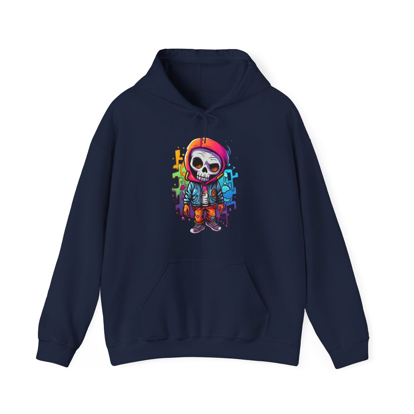 Graffiti Skullboy 6 Unisex Heavy Blend™ Hooded Sweatshirt