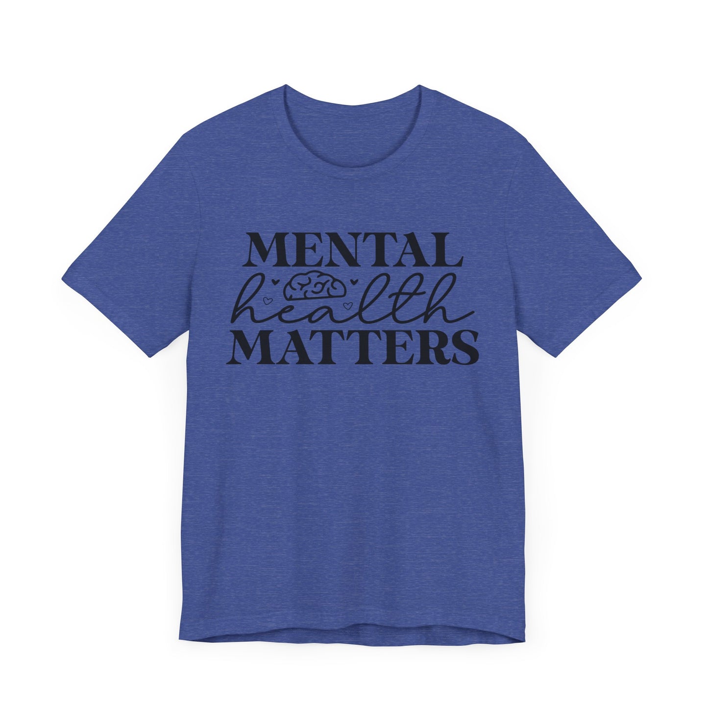Mental health matters Unisex Jersey Short Sleeve Tee