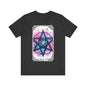 The Spectral Amulet Jersey unisex tee, Halloween Graphic Tee, Spooky Shirt, Trick or Treat Tee, Halloween Costume, Festive Gift