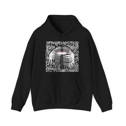 Graffiti Lips Unisex Heavy Blend™ Hooded Sweatshirt
