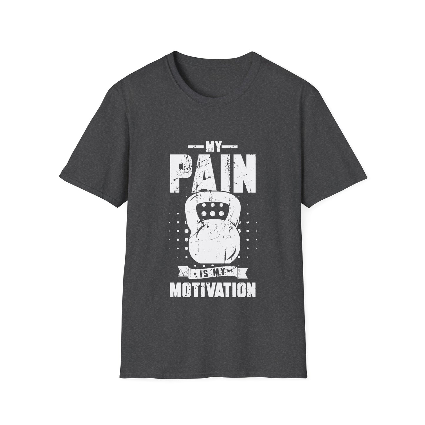 Pain Is Motivation Unisex Softstyle T-Shirt