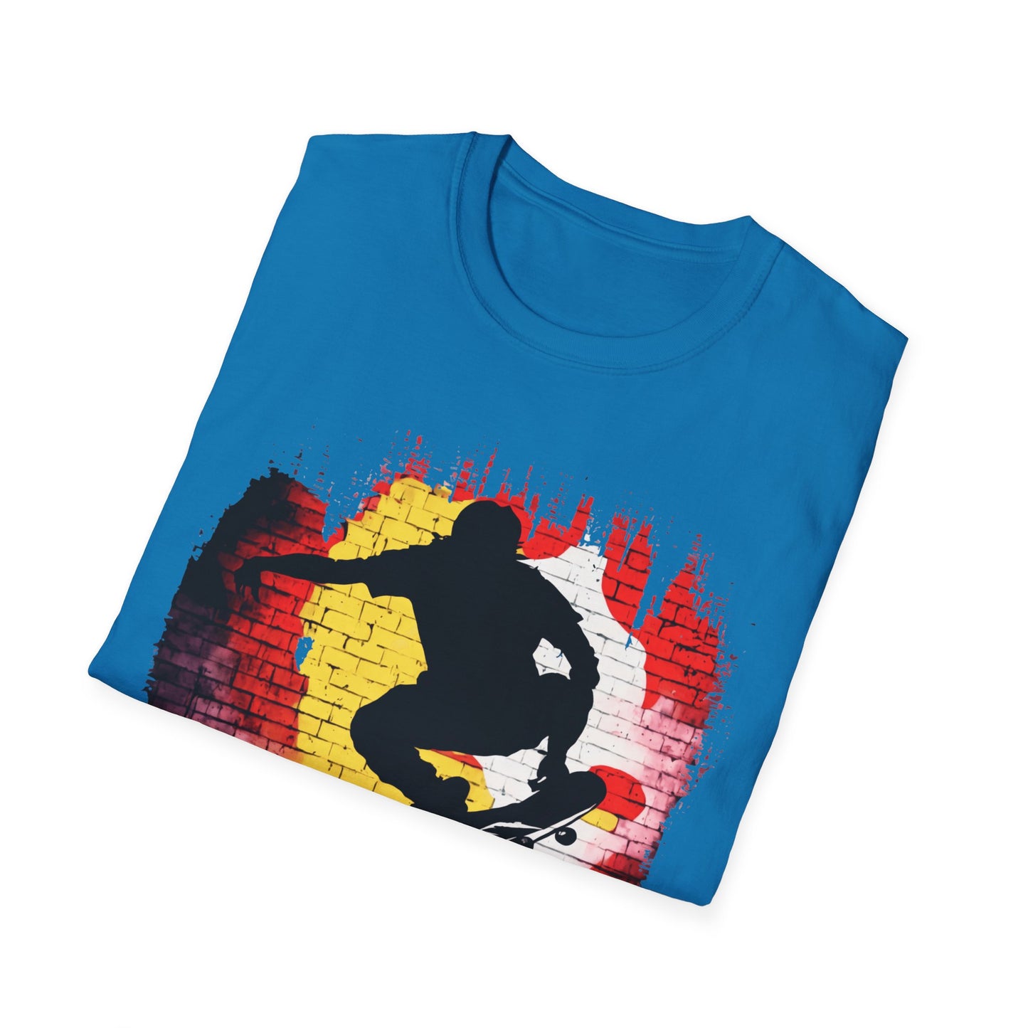 Graffiti Skate Unisex Softstyle T-Shirt