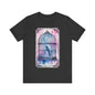 The Witch's Familiar Jersey unisex tee, Halloween Graphic Tee, Spooky Shirt, Trick or Treat Tee, Halloween Costume, Festive Gift
