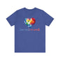Love needs no words Unisex Jersey Short Sleeve Tee