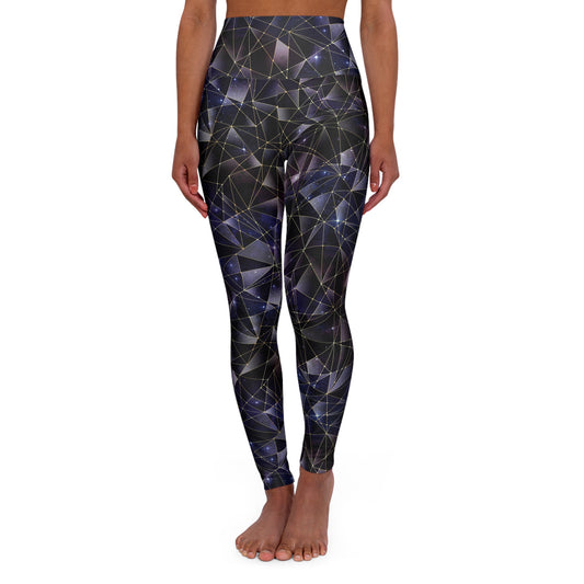 Dark Crystal High Waisted Yoga Leggings