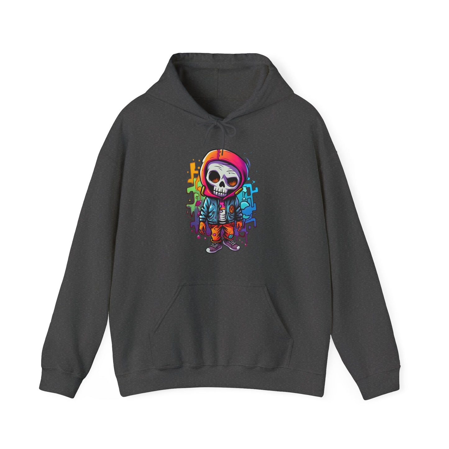 Graffiti Skullboy 6 Unisex Heavy Blend™ Hooded Sweatshirt