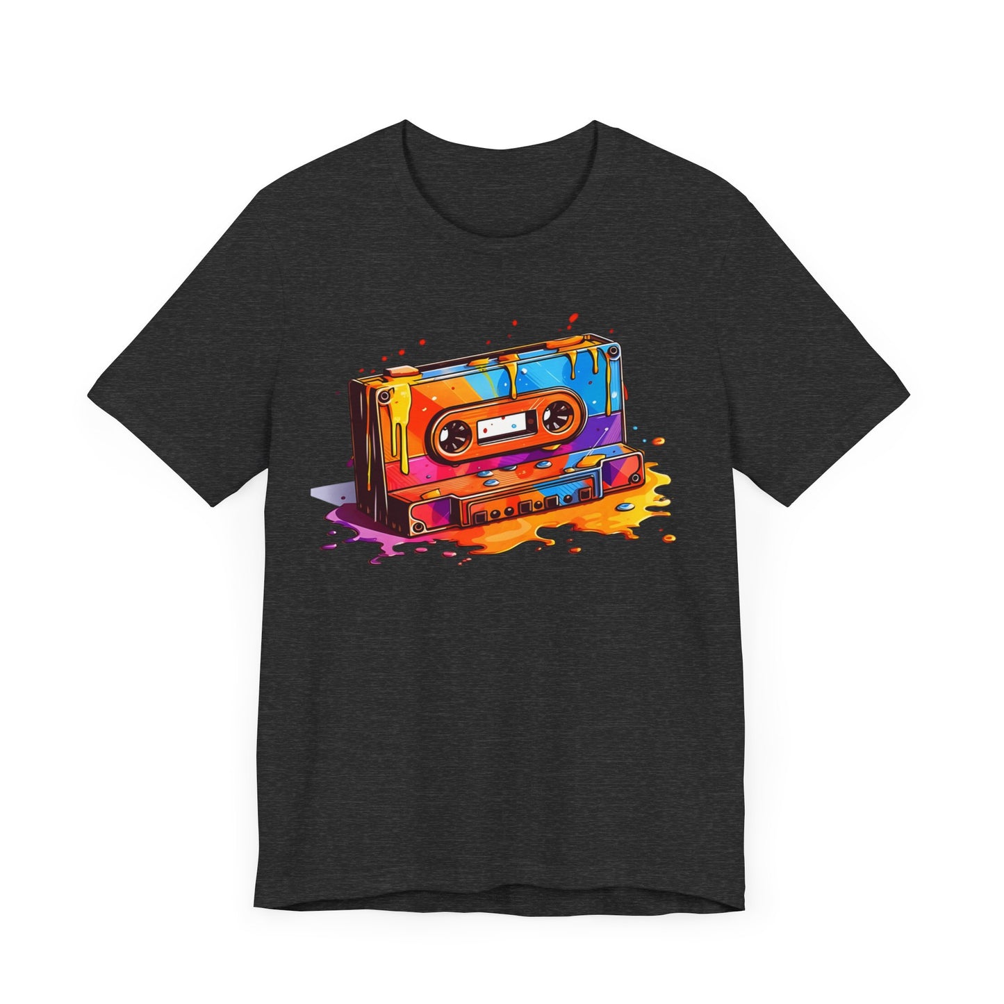 Retro 90's music tape Unisex Jersey Short Sleeve Tee