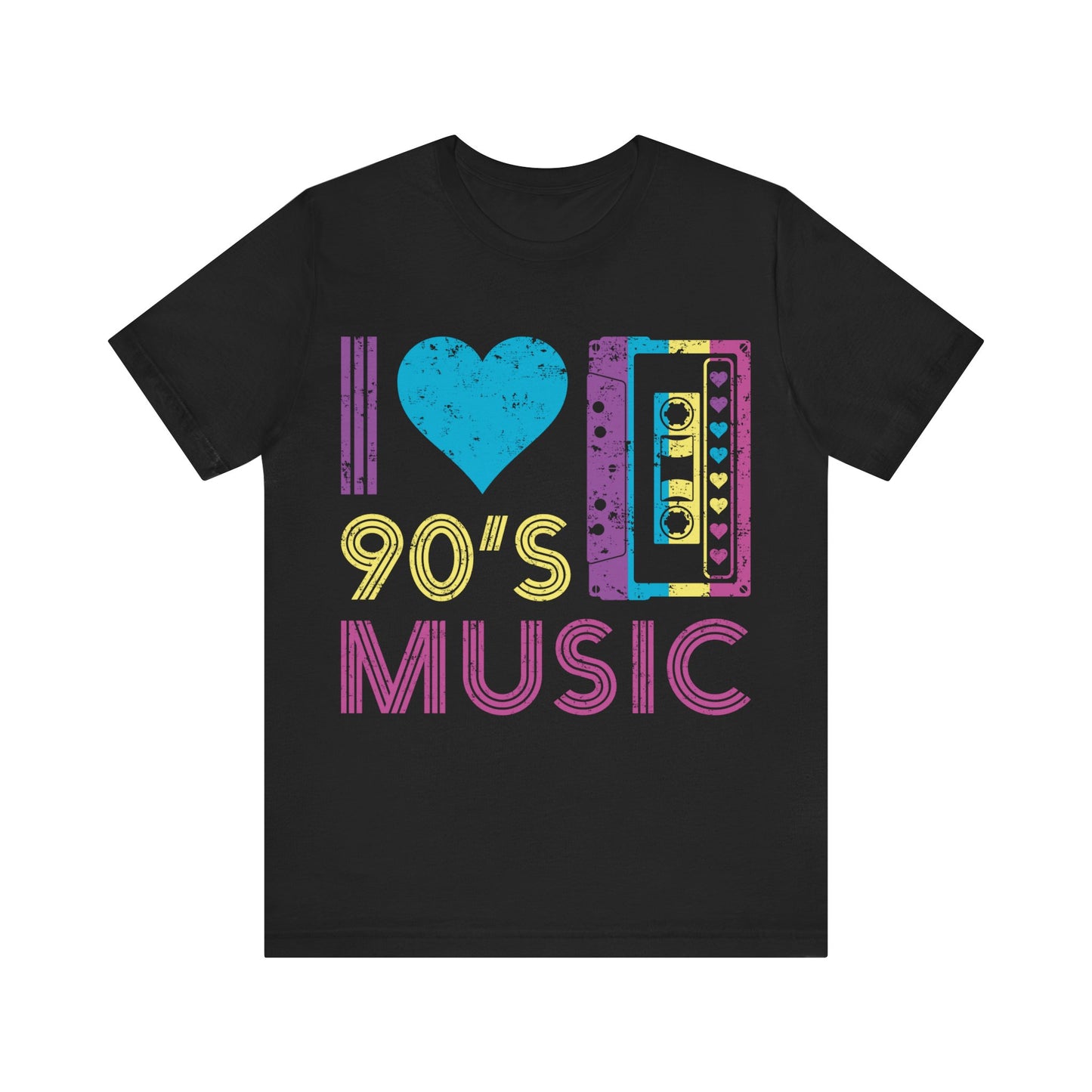 I love 90's music Unisex Jersey Short Sleeve Tee