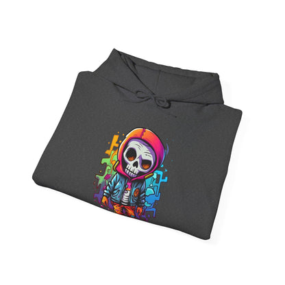 Graffiti Skullboy 6 Unisex Heavy Blend™ Hooded Sweatshirt