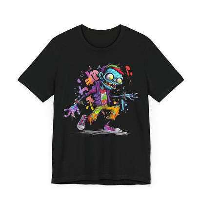 Graffiti Zombie 4 Unisex Jersey Short Sleeve Tee