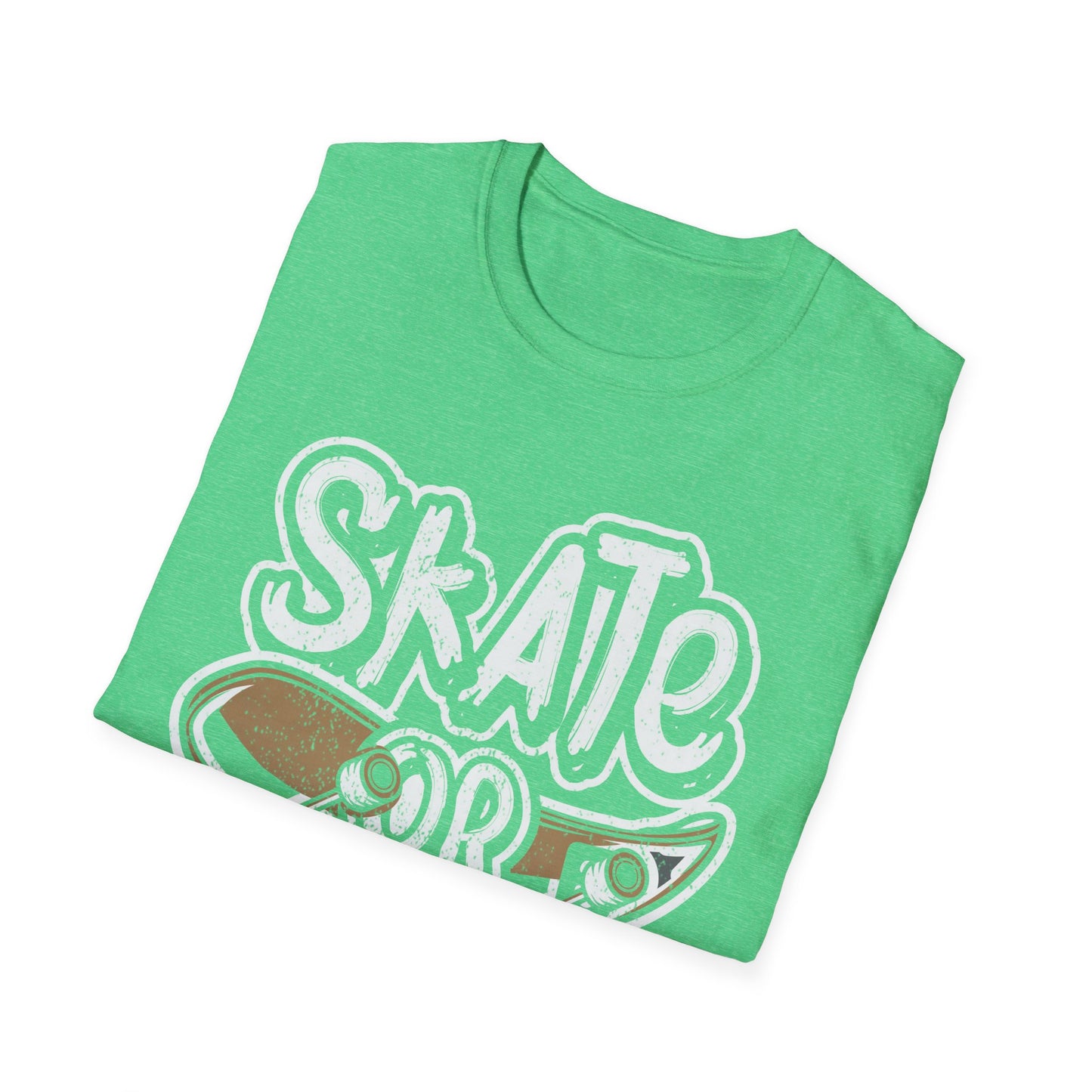 Skate Or Die Unisex Softstyle T-Shirt