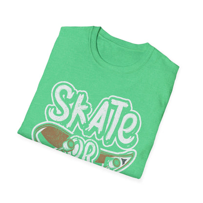 Skate Or Die Unisex Softstyle T-Shirt