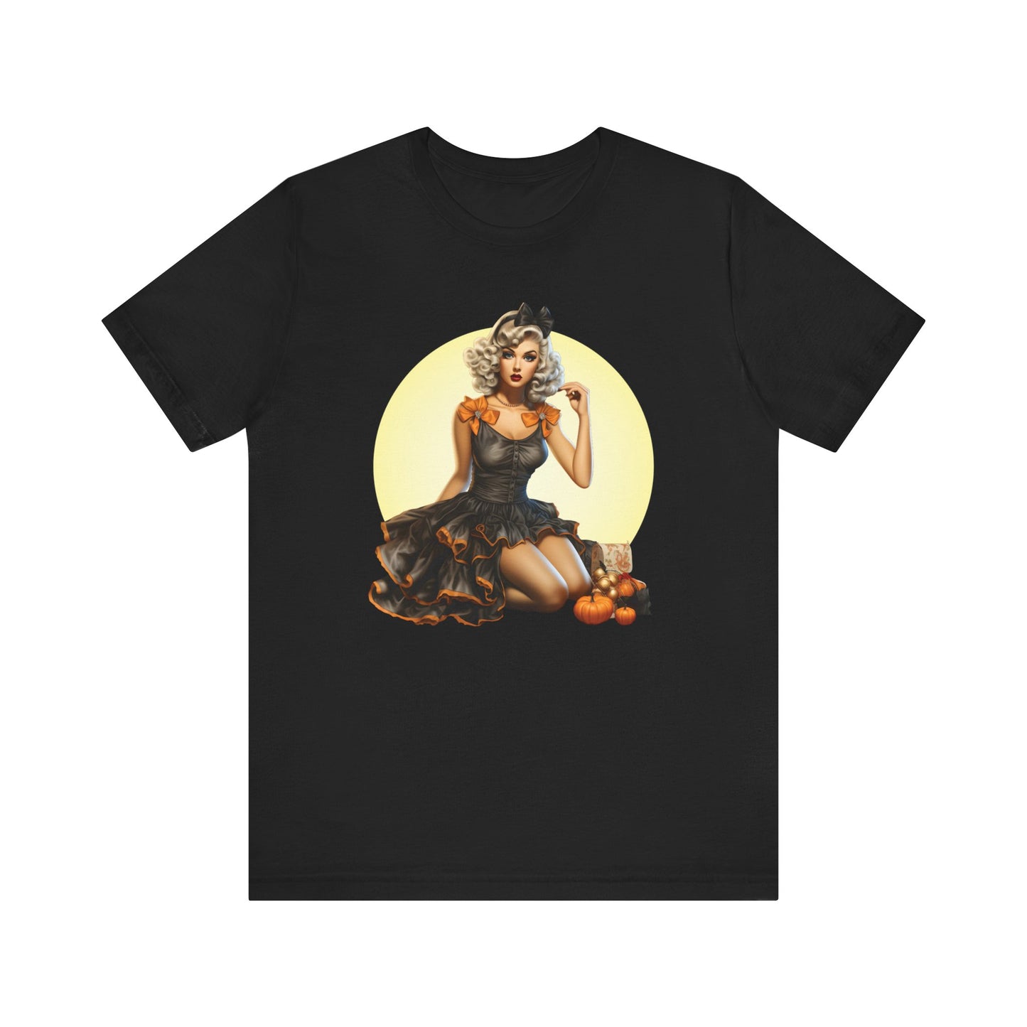 Blonde Halloween Bombshell Unisex Jersey Short Sleeve Tee