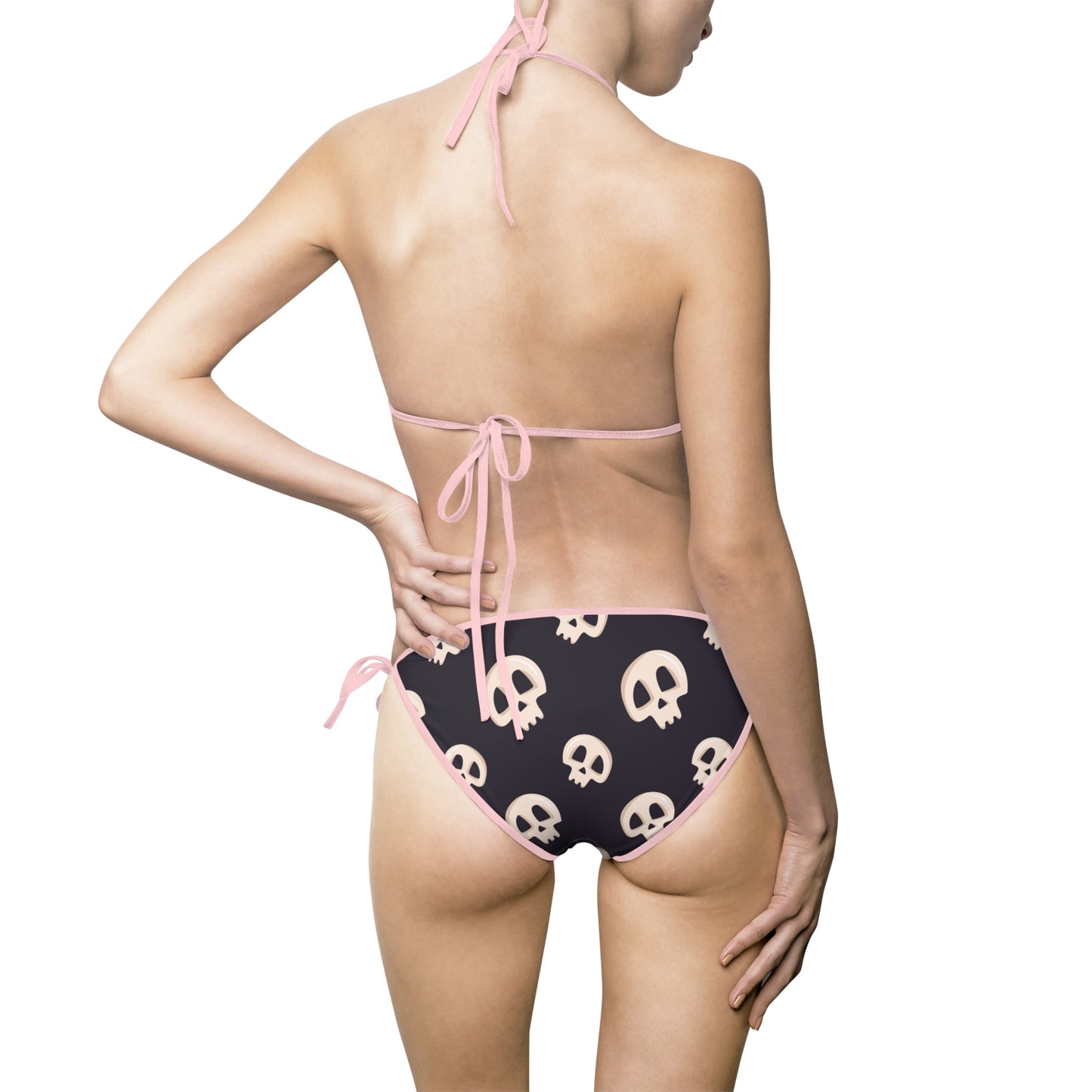 Black Skull Bikini Swimsuit
