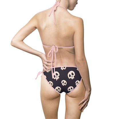 Black Skull Bikini Swimsuit